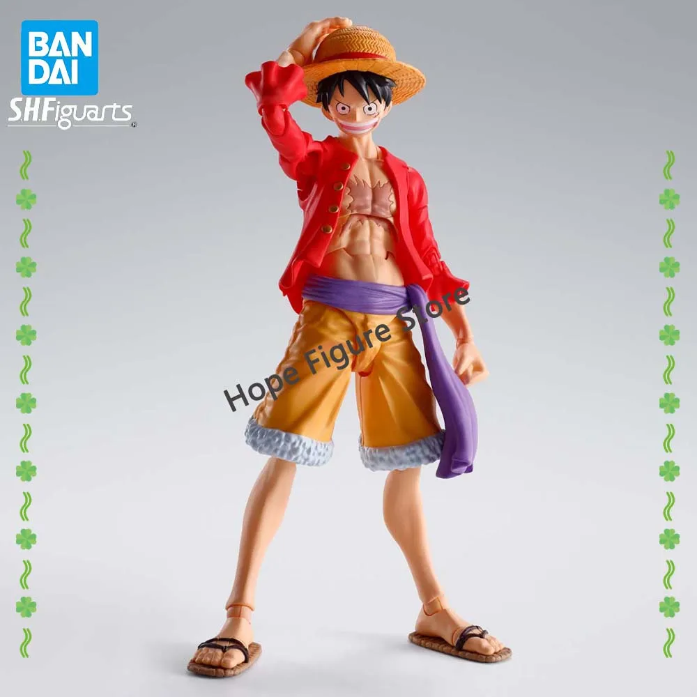 

In Stock Original BANDAI SHFiguarts The Raid on Onigashima Monkey D Luffy Figure Anime Action One Piece Genuine Model Toy