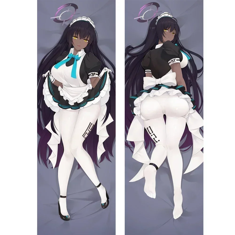 

Game Blue Archive Kakudade Karinn Dakimakura Hugging Body Long Pillow Case Throw Bedding Pillow Cover High Quality