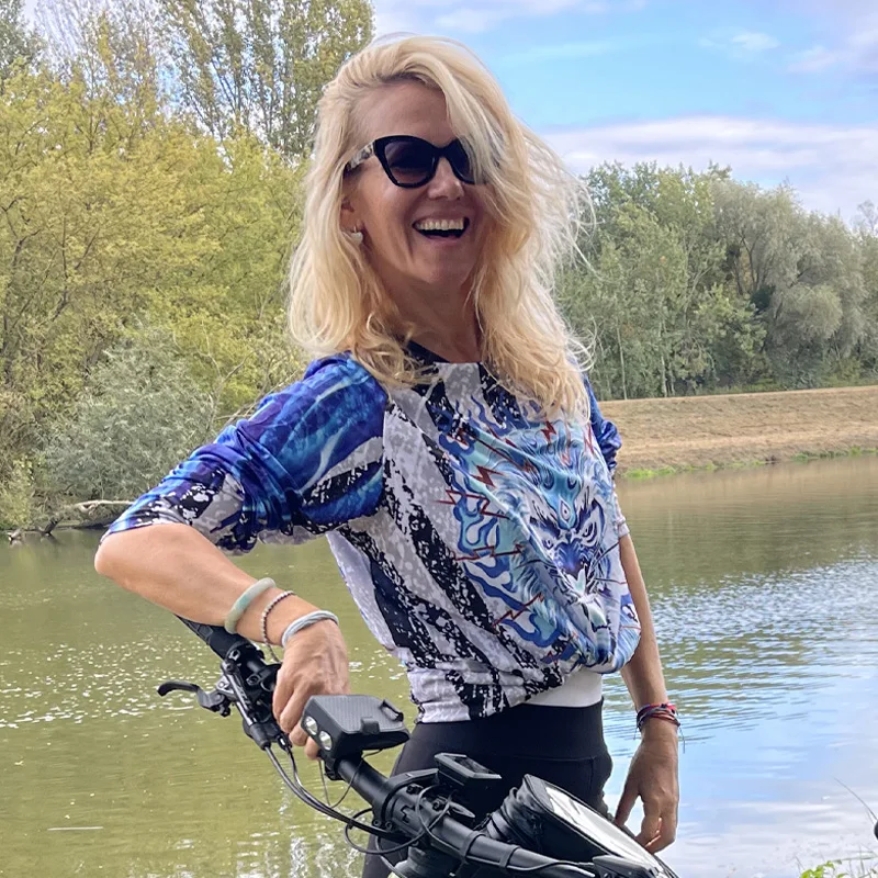 

Summer Motocross Cycling Shirt, Mountain Bike Jersey, Long Sleeve Clothes, MTB Road Wear, Bicycle Downhill Race Top, MTB DH Top
