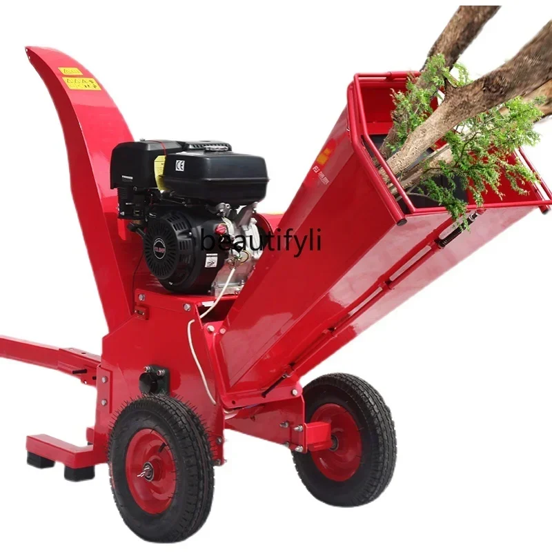 YH Branch crusher, branch crushing, multi-functional gasoline and diesel straw crusher, high-power wood crusher