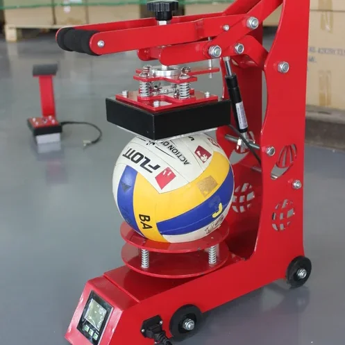 New Generation Semi Auto Manual LOGO Ball Hot Press Machine for Soccer Ball with Logo