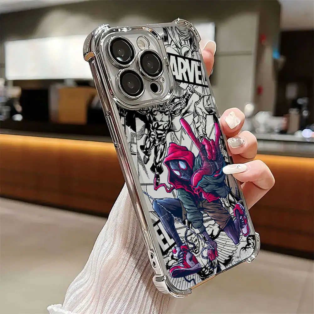 Capa para Celular Marvel Heroes para Samsung Galaxy A57 A37 A17 A07 A56 A16 A26 A06 A36 A55 A35 A25 A15 5G A14 34 A52 A53 A54