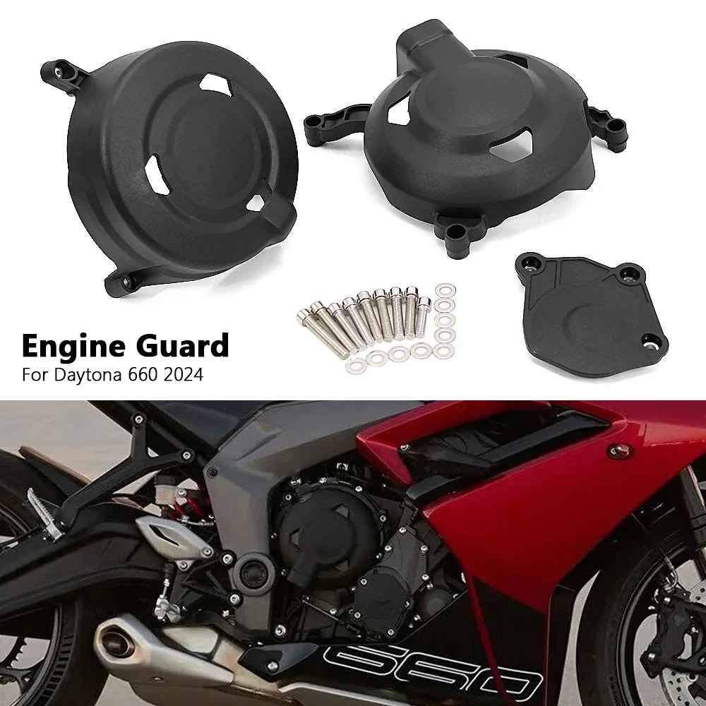 

For Daytona660 DAYTONA 660 Daytona 660 2024 Motorcycle New Accessories Engine Cover Alternator Clutch Protection Case