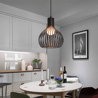 Chandelier Dining Room Chandelier Bedside Lamp Restaurant Lamp Black Gold Chandelier Industrial Win D Nordic Simple Lamp Bedroo