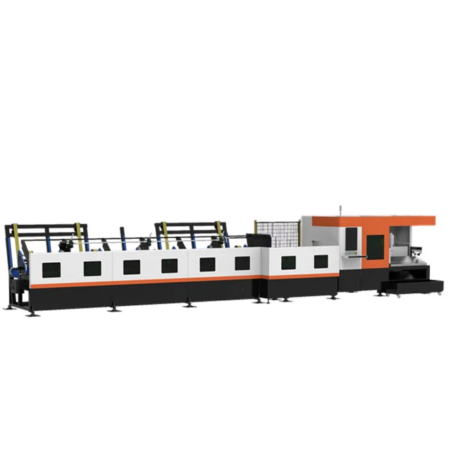 Golden  Movable Head CNC Metal Tube Cutting Machine Tiny Tube  Cutter with Cypcut Control System