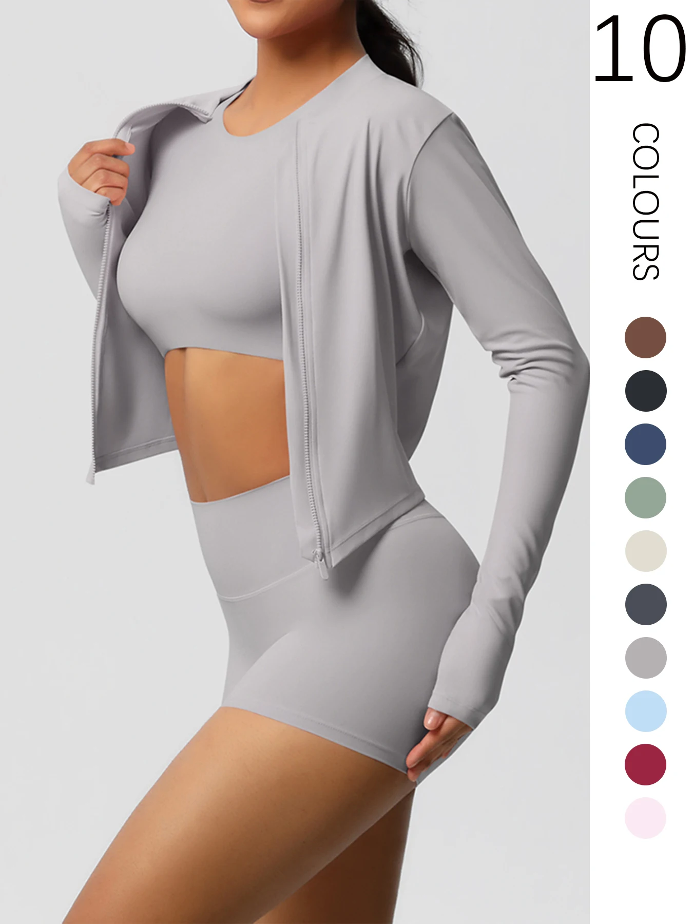 

Women Yoga Shorts Set with Pockets Gym Clothes Soft Material for Cycling Fitness Running Sportswear Comfortable Active Wear