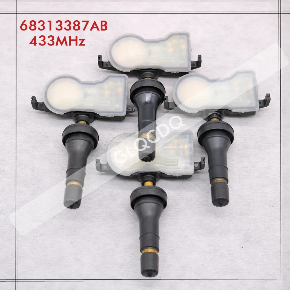 FOR 2017 2018 2019 2020 2021 2022 2023 FIAT 500X TPMS 433MHz TIRE PRESSURE SENSOR TPMS FIAT TIRE AIR PRESSURE SENSOR 68313387AB