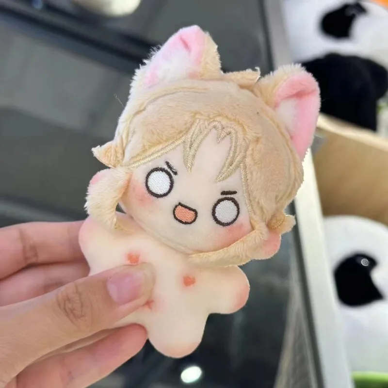 10cm Anime Game Honkai: Star Rail Yanqing Cosplay Starfish Plush Stuffed Doll Plushies Kawaii Cartoon Props Keychain Toys Gift