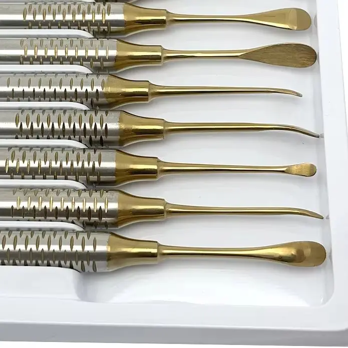 10Pcs Dental Composite Filling Spatula Kit Stainless Steel Resin Repair Restoration Dentistry Lab Instrument