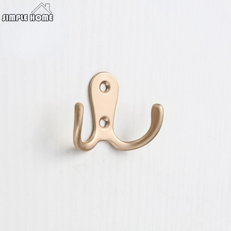 Clothes Hanger Hook Wall mounted Metal Coat Rack Towel Hooks Key Holder Clothes Rack Furniture Hook Bathroom Accessories