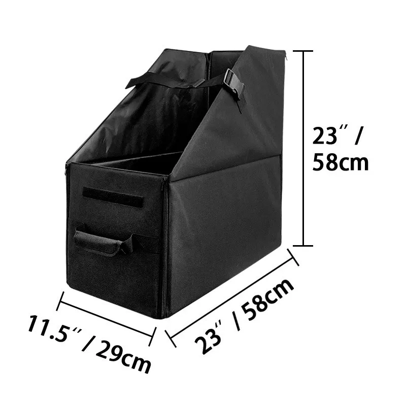 

Portable Foldable Bike Storage Box Waterproof Car Trunk Organizer Carrier