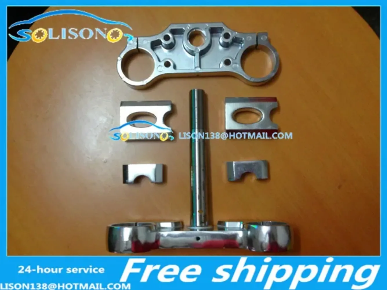 1set Motocross for Small High Saiaboluo Direction Up and Down Even Inverted Damping Plate Briquetting