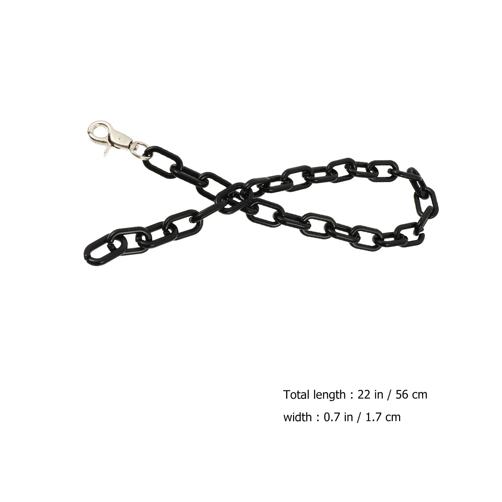 

1pc Jeans For Women Men Punk Trousers Chain Waist Pocket Chain Body Jewelry Hip Hop Fashion Clothing Accessories