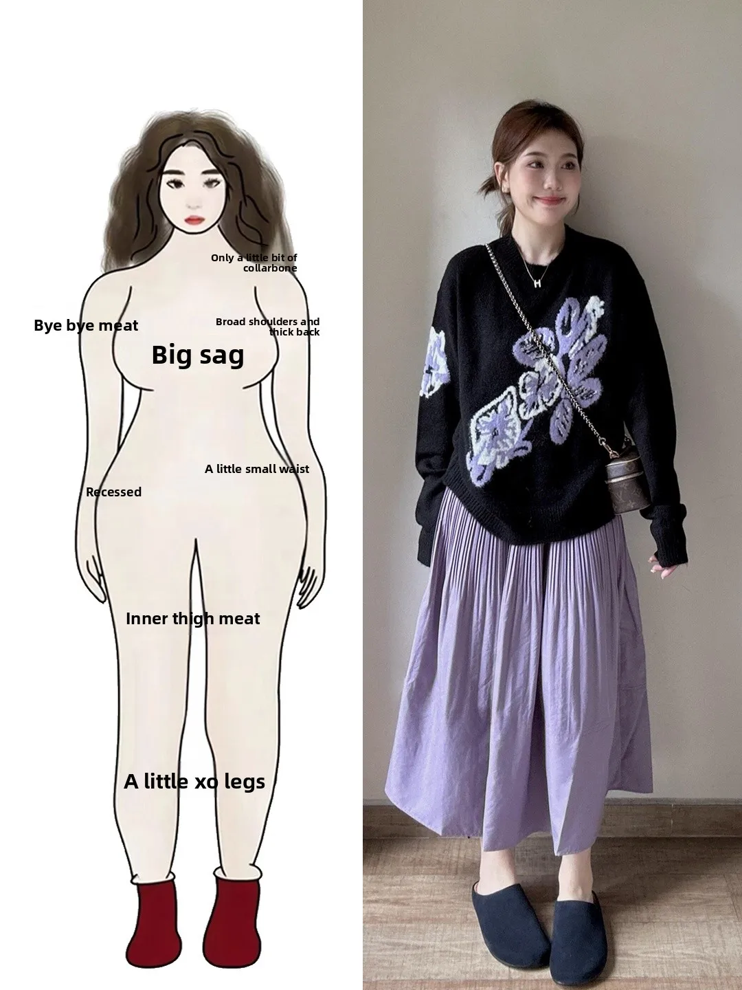 

plus Size Knitted Sweater And Skirt Women's Faion Set Casual Sle Long Sve round Ne Autumn Wear for Plump Mm