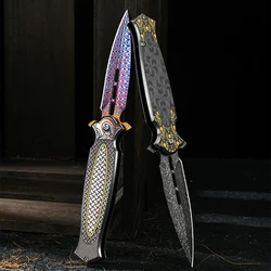 Outdoor Folding Knife, Portable Outdoor Knife, High Hardness Multifunctional Folding Knife