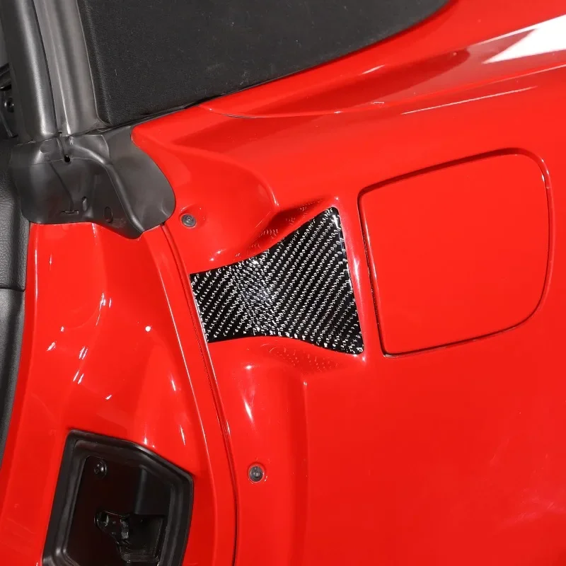 

For Chevrolet Corvette C6 2005-2013 Soft Carbon Fiber Car Door Handle Door Bowl Protection Cover Trim Sticker Car Accessories