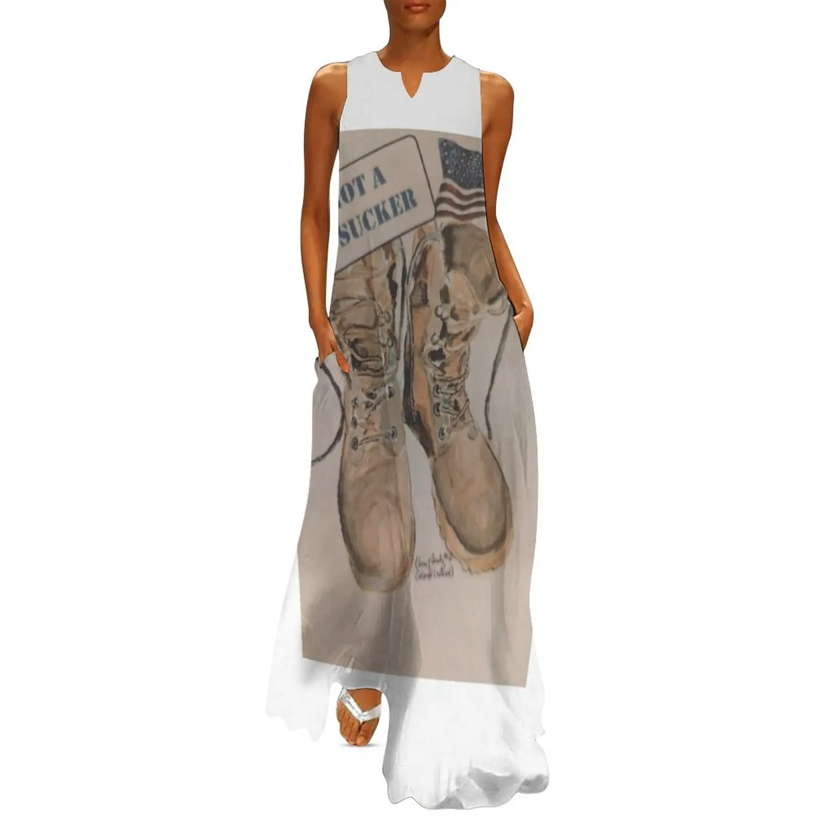 

NOT A SUCKER Long Dress Clothing female Female dress bandage dress Clothing