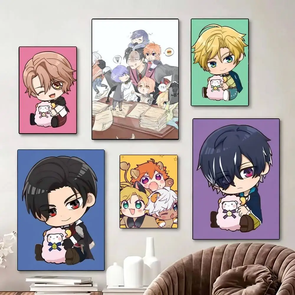 

CUTE Game O-Obey Me Poster Perfect Space Sticker Self Adhesive for Office Home Theater Wall Art Decor Fancy Gift