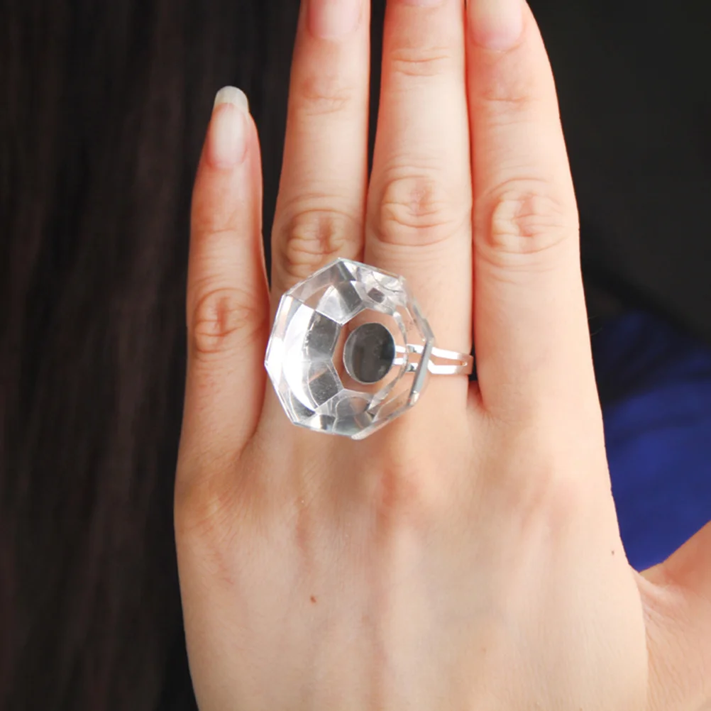 

Eyelash Extension Crystal Glass Adhesive Glue Ring Cup Holder Palette with Smooth Non-Porous Surface for Easy Cleaning and