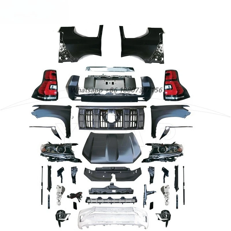 

Conversion Kit Facelift Kit for FJ120 Upgrade to 2018 FJ150 Body Kit