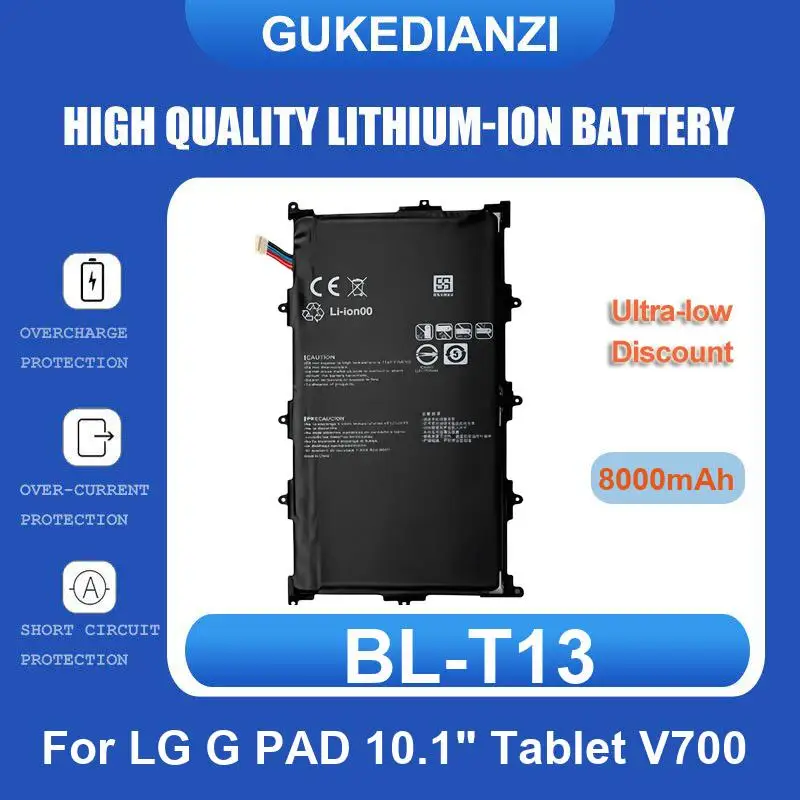 Battery For LG G Pad X 8.0 V521 8.3 VK810 VK815 3 V520 5 10.1 LM-T600L T600L 10.1
