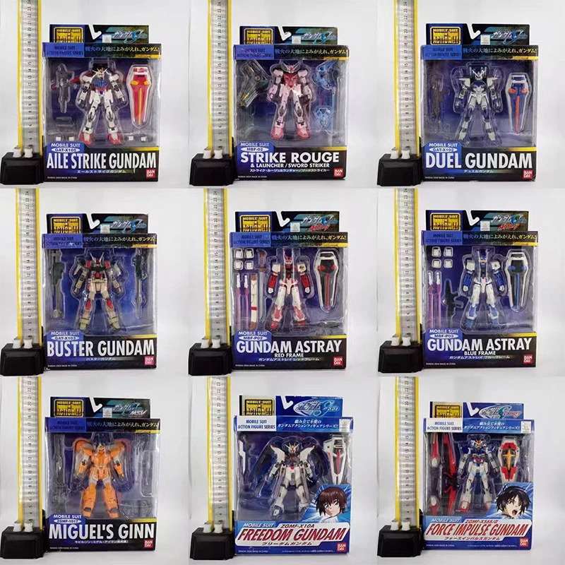 MIA MBFP03 IMPULSE Gaia Strike Freedom Windam ZGMF-1000/A1 Blaze Zaku Phantom  Ginn ZGMF-X13A Chaos AbyssThere are other Gundams