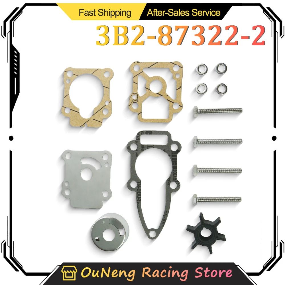 

НОВИНКА 803750 A03 3B2-87322-2 Ремкомплект подвесного водяного насоса Toha-tsu 8, 9,8 л.с. M8B M9,8B NS8B NS9,8B и подвесной двигатель Merury