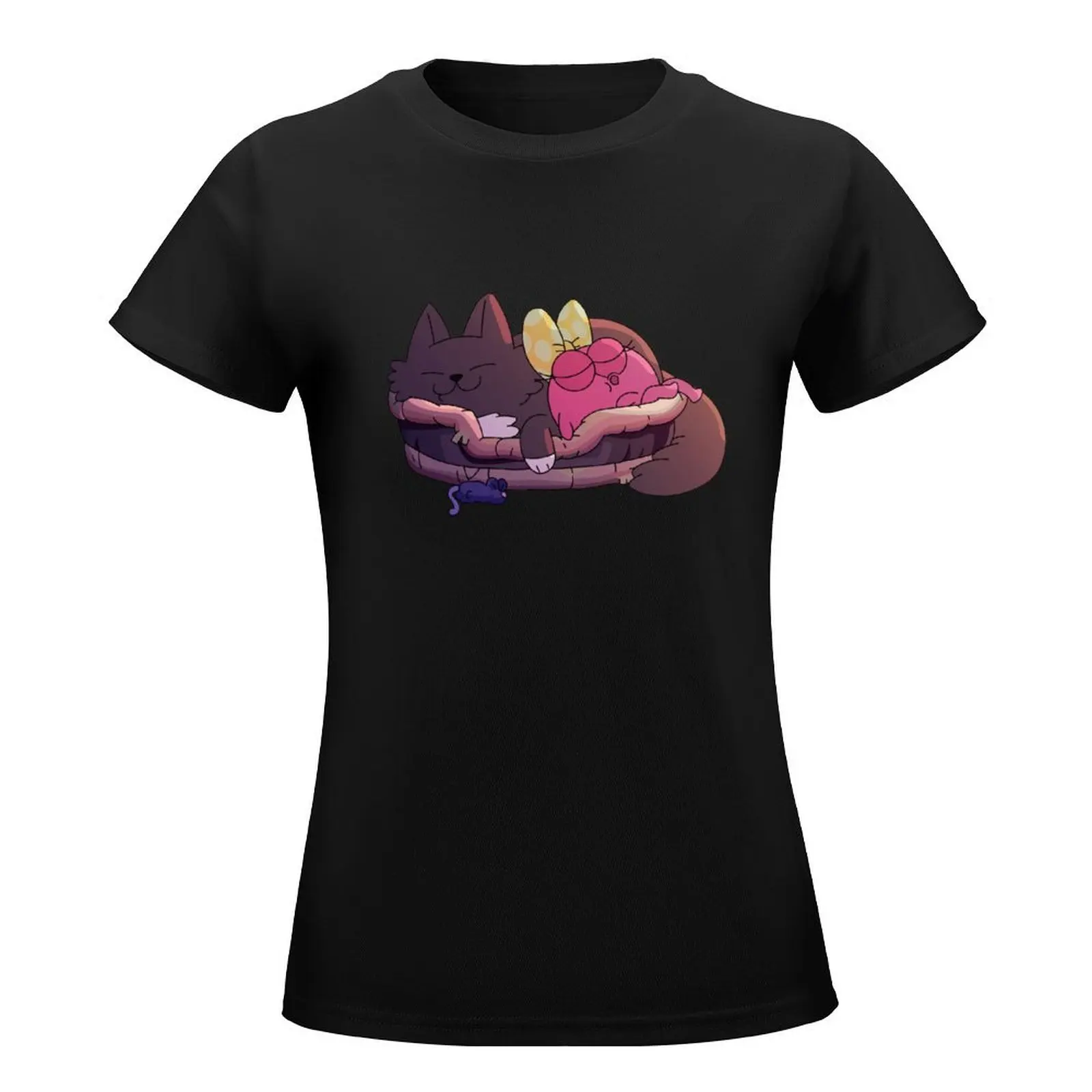 Polly & Domino | Amphibia T-Shirt Aesthetic clothing funny anime clothes Short sleeve tee t shirt dress Women