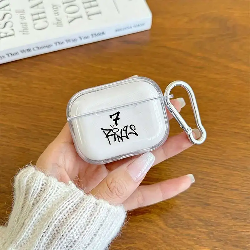 Singer Ariana Grande Earphone Cover Transparent Soft Earphone Protector Case for Airpods Pro 3 2 1 4 Ariana Grande Fans Gifts