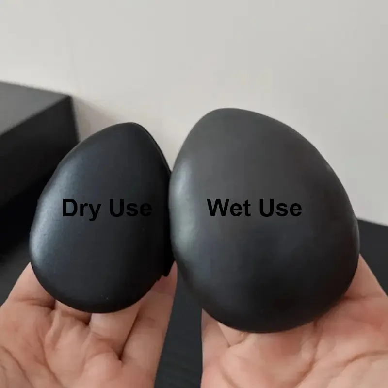 5/10pcs Not Eat Foundation Makeup Sponge Puff Double-Strap Large Water Drop Air Cushion Thickened Soft Dry and Wet Makeup Puff,