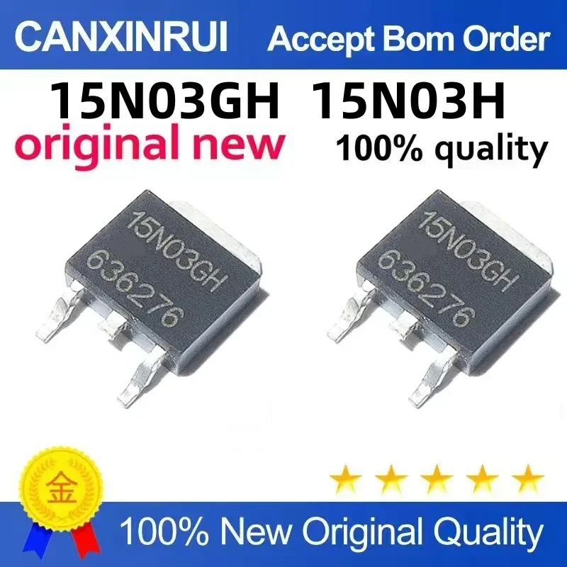 

(5 pieces) MOSFET AP15N03GH 15N03GH AP15N03H 15N03H TO-252