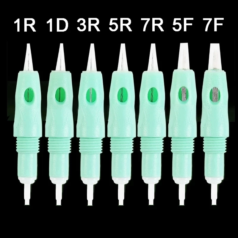 1p microblading naalden pmu naalden 1p  20/30/70Pcs Tattoo Cartridge Naald 8Mm Schroef Naald Voor Charmant Machine Charme Princesse Apparaat Permanente make-Up Tattoo Pen