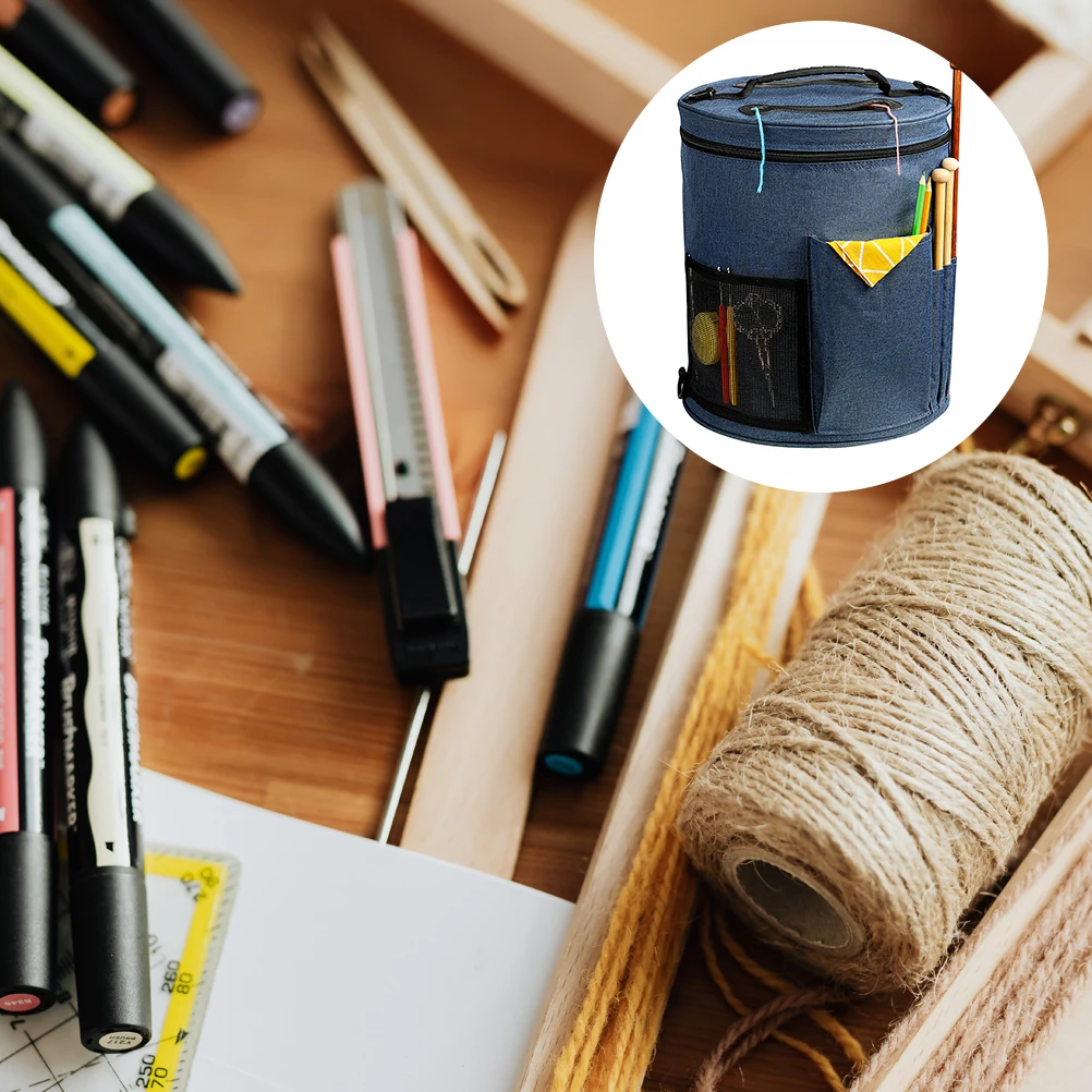 

Wool Storage Bag Ball Yarn Tote Oxford Cloth Knitting Supplies Organizer Sewing Accessories Bags