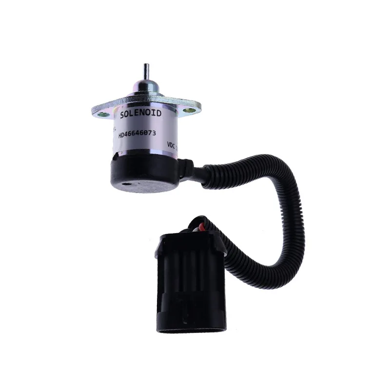 

For Bobcat A300 A770 Flameout Solenoid Valve, Fuel Cut-off Solenoid Valve 6689034 6680749 12V