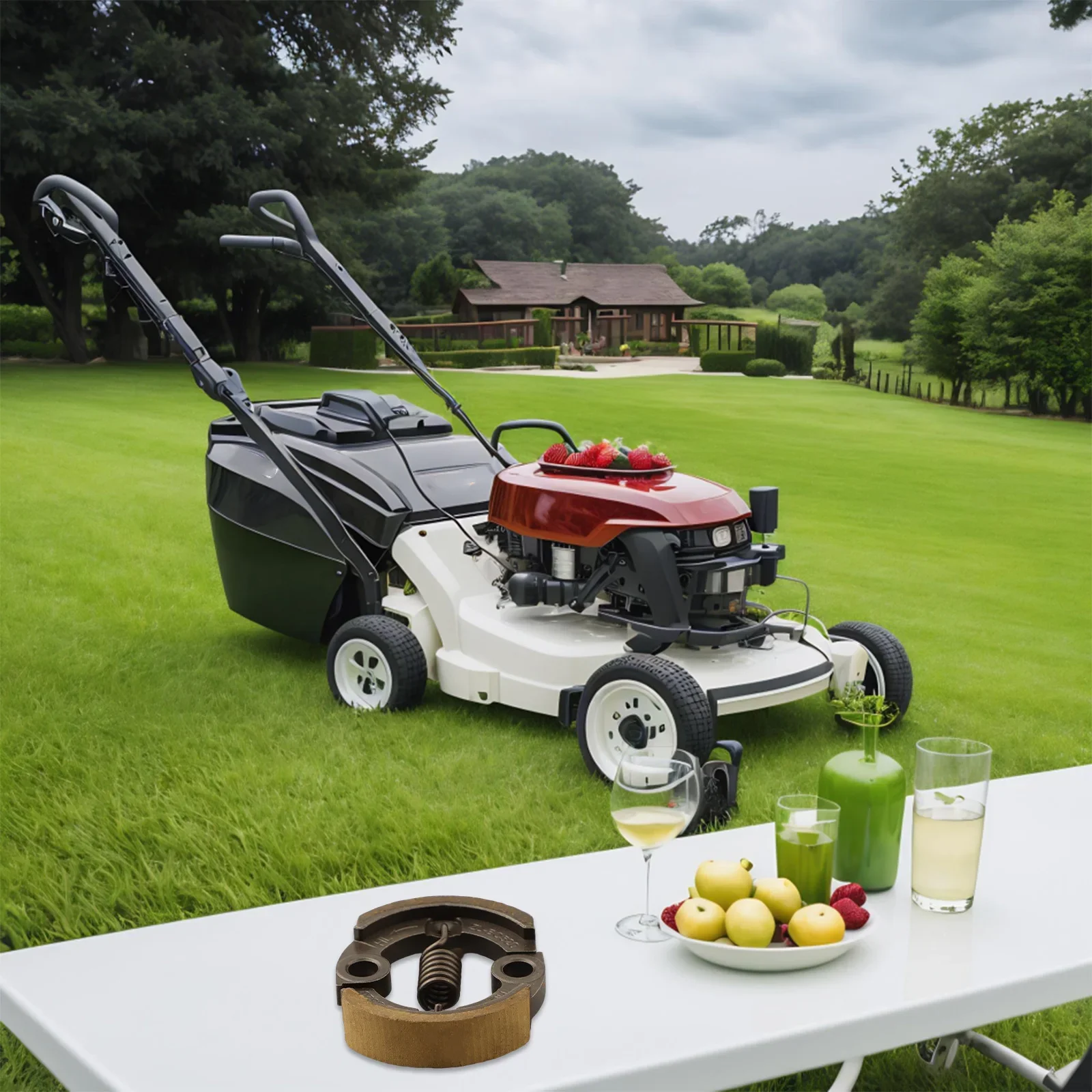 

Efficient Clutch Engagement Block for Lawn Mowers Compatible with TJ53 and For Tj53e Models for Smooth Cutting
