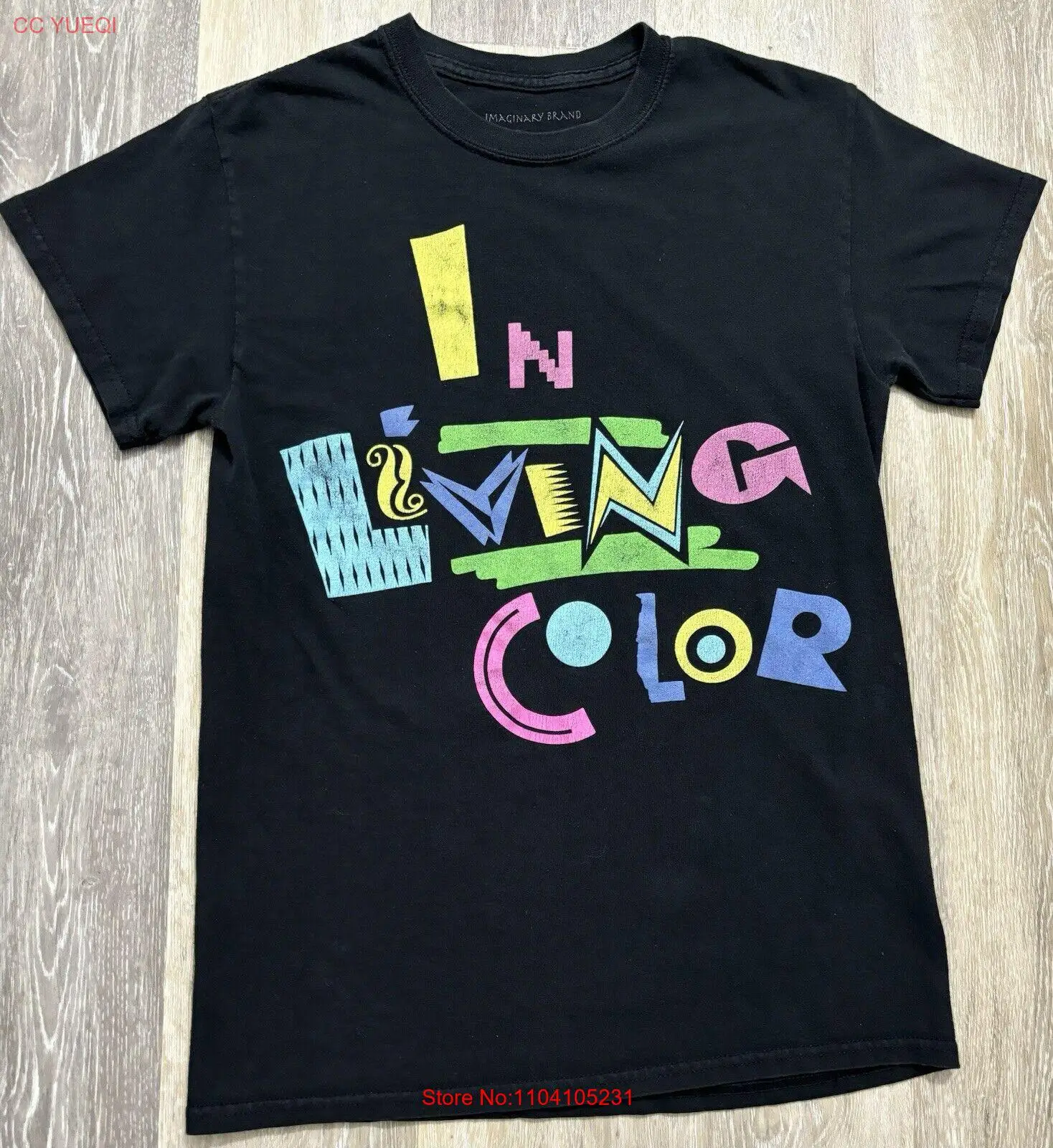 IN LIVING COLOR Fox 90s TV Shirt Small Jim Carrey WAYANS David Alan Grier