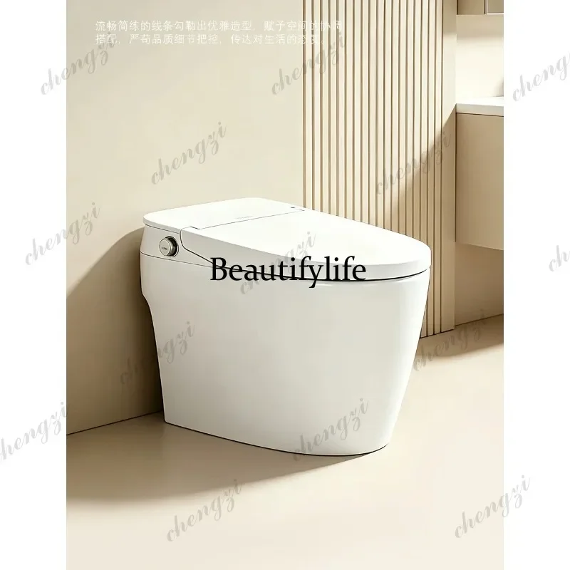 A132 No need to plug in smart toilet, kick flush seat heating, no water pressure limit toilet
