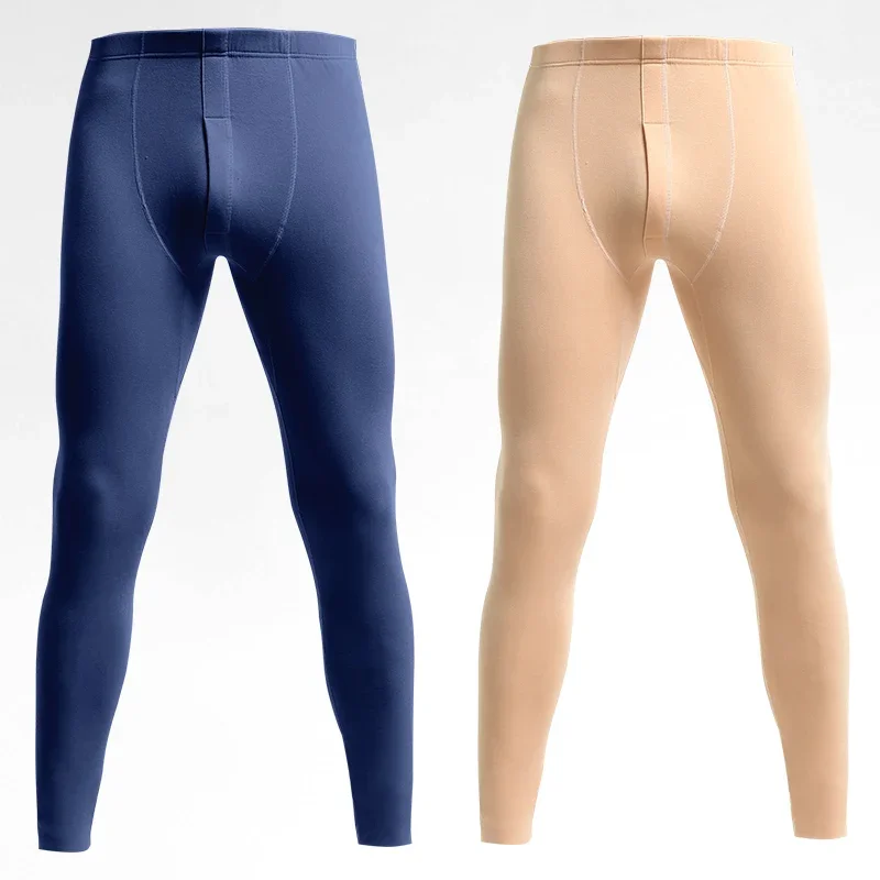 

Мужские термоштаны (2 шт.), утепленные хлопковые штаны, осенне-зимние брюки, трусы, узкие леггинсы.