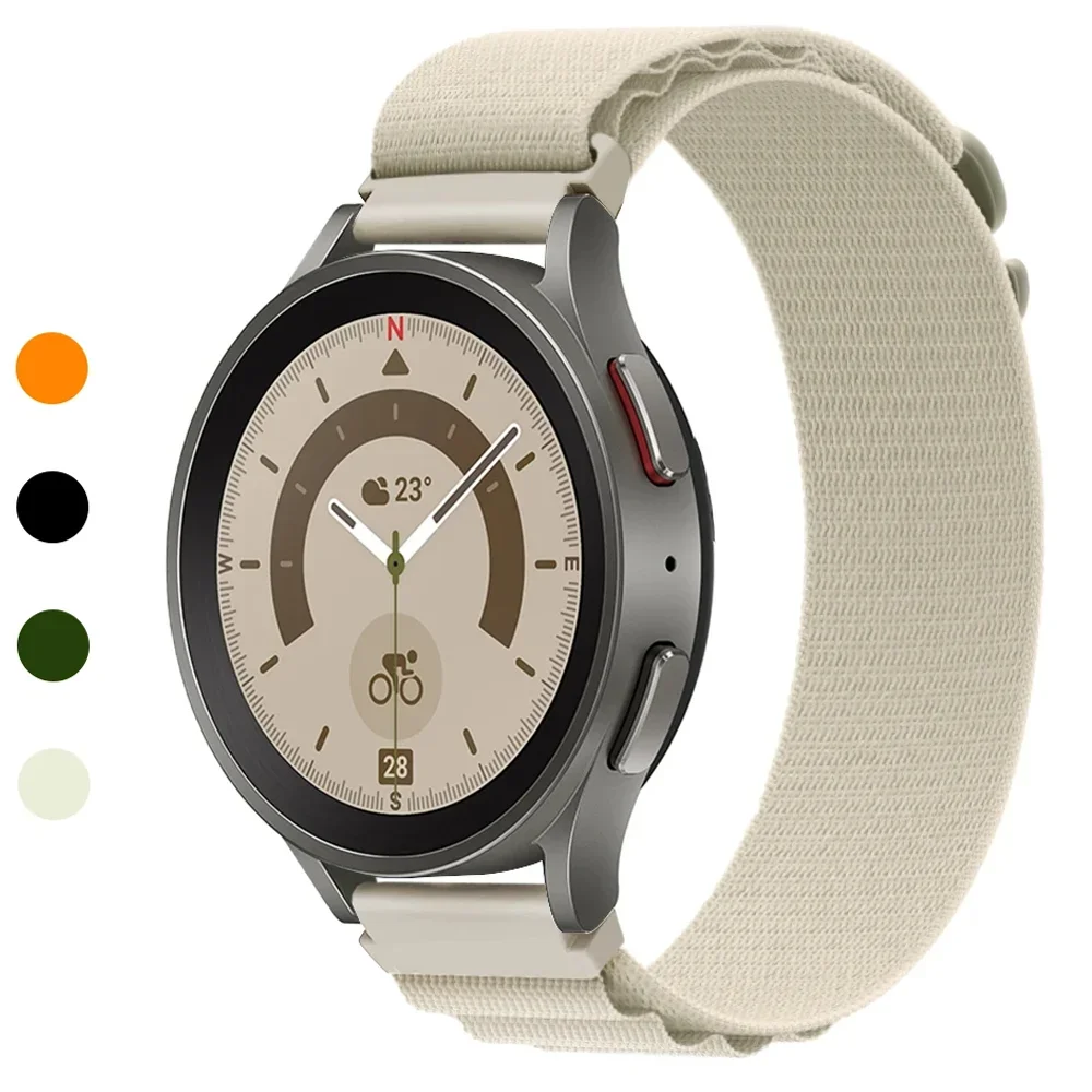 20-22mm Alpine Loop for Samsung Galaxy Watch 6/5/5pro/6 Classic/4/Active 2 band Sport bracelet Huawei watch GT 4-3-pro-2e strap