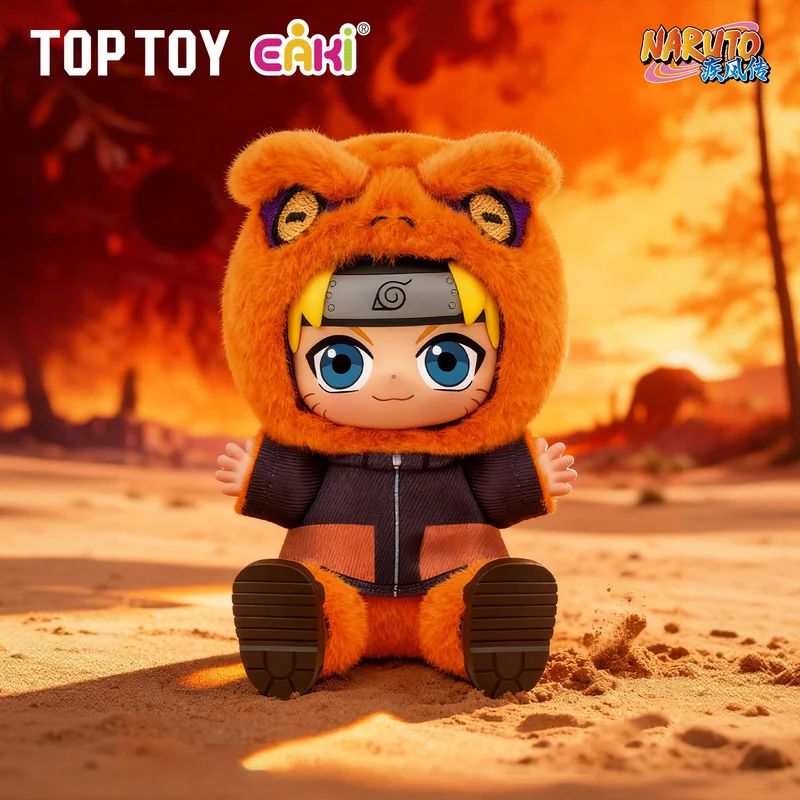 In Stock Toptoy Eaki Naruto Series Cute Blind Box Toys - Konohagakure San'In Jiraiya Orochimaru Tsunade Collectible Trendy Gifts