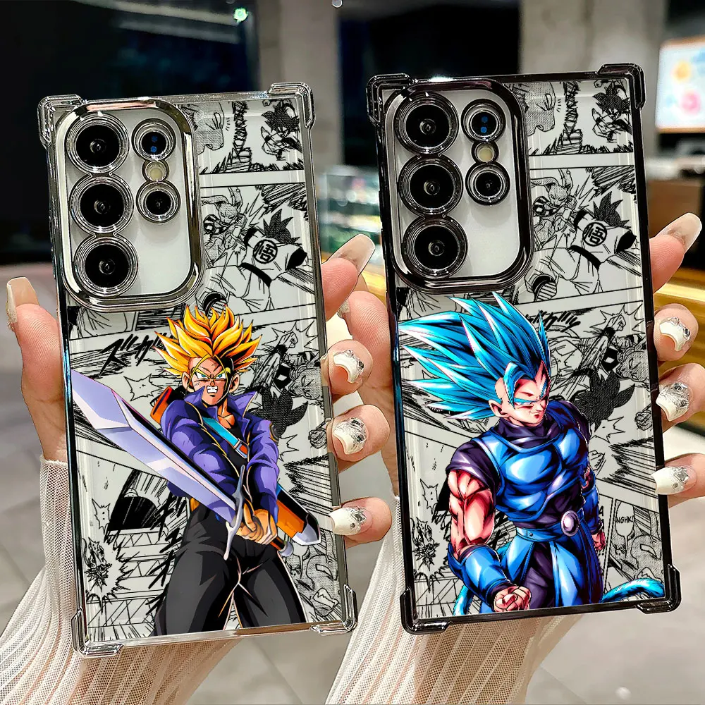 

Dragon B-Ball Anime Super Saiyans For Galaxy S26 Ultra Phone Case For Samsung S26 S25 S24 S23 S21 Ultra S20 FE S25 Plus 5G Cover