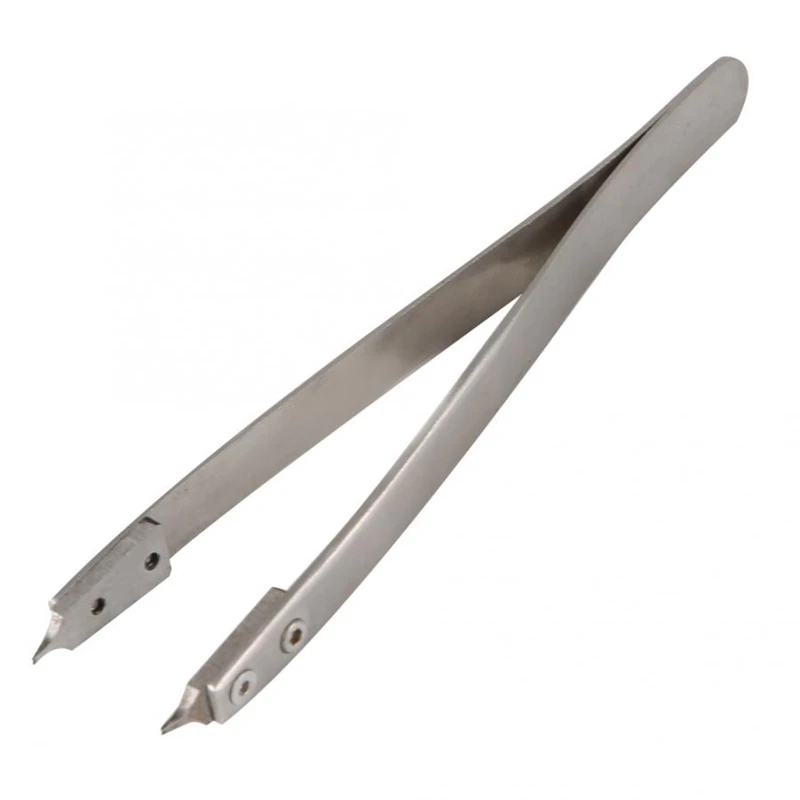 6825 пружинный Пинцет для снятия наконечников для ремонта часов, V-образные разделенные наушники