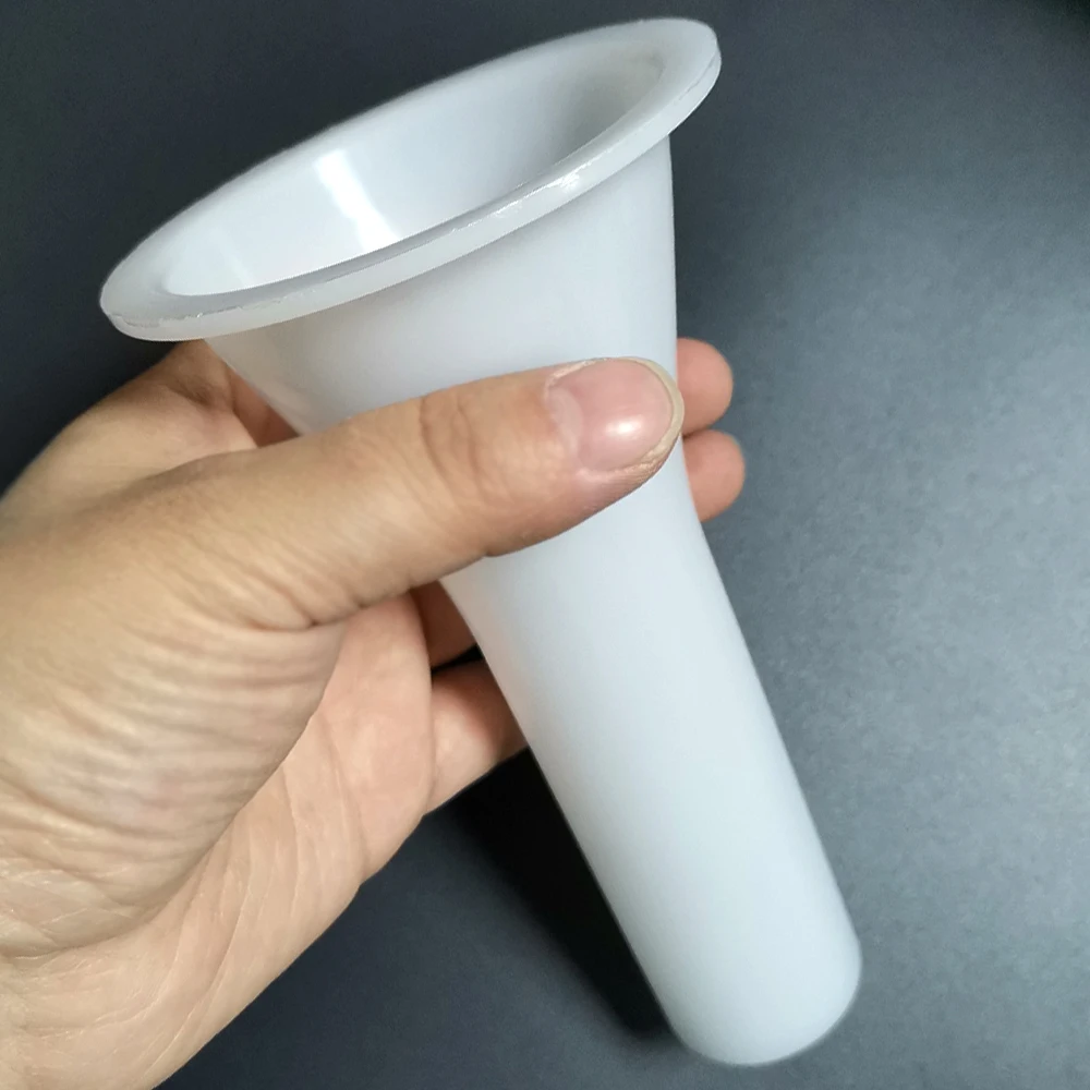 1pc Plastic Big Funnel Sausage Shell Meat Packing Tools Nozzle Kitchen Tools Meat Filling Tools Meat Grinder Machine Accessories