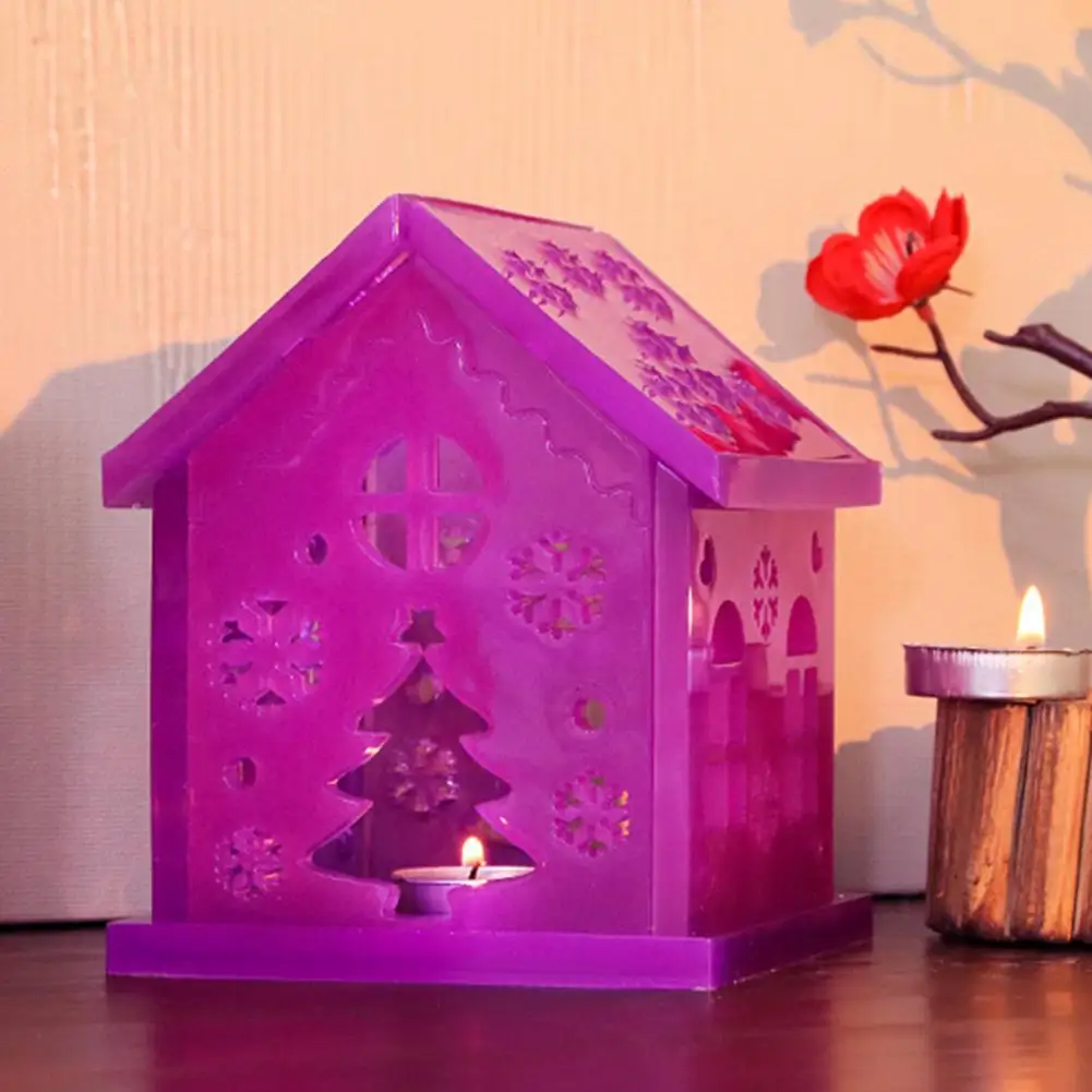 

House Silicone Mold for Candle Making Charming Mini House Shape Mold for Gifts Christmas Gingerbread House Mold for Easy-release