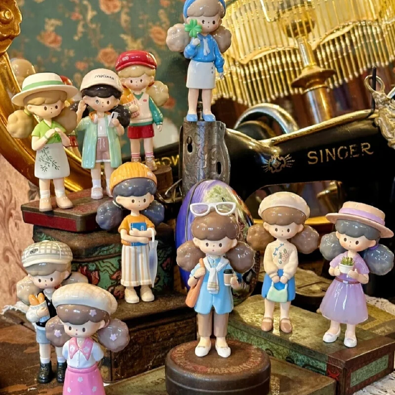 

New Molinta Spring Wandering Series Blind Box Toys Action Anime Figure Mystery Box Model Designer Doll Birthday Surprise Gift