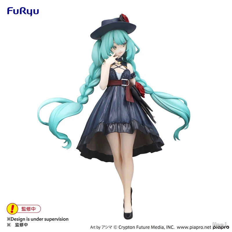 In Voorraad Originele FuRyu Vocaloid Hatsune Miku PVC Anime Figuren Action Figure Model Speelgoed