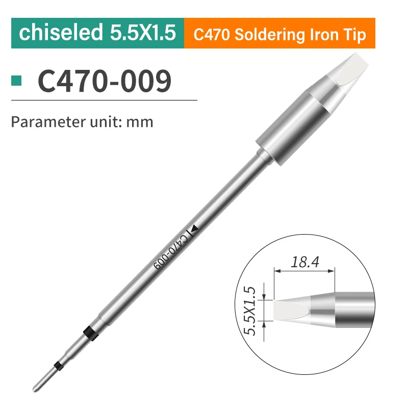 1pcs C470 Series Soldering Tips Compatible with JBC C470 Soldering Iron Station