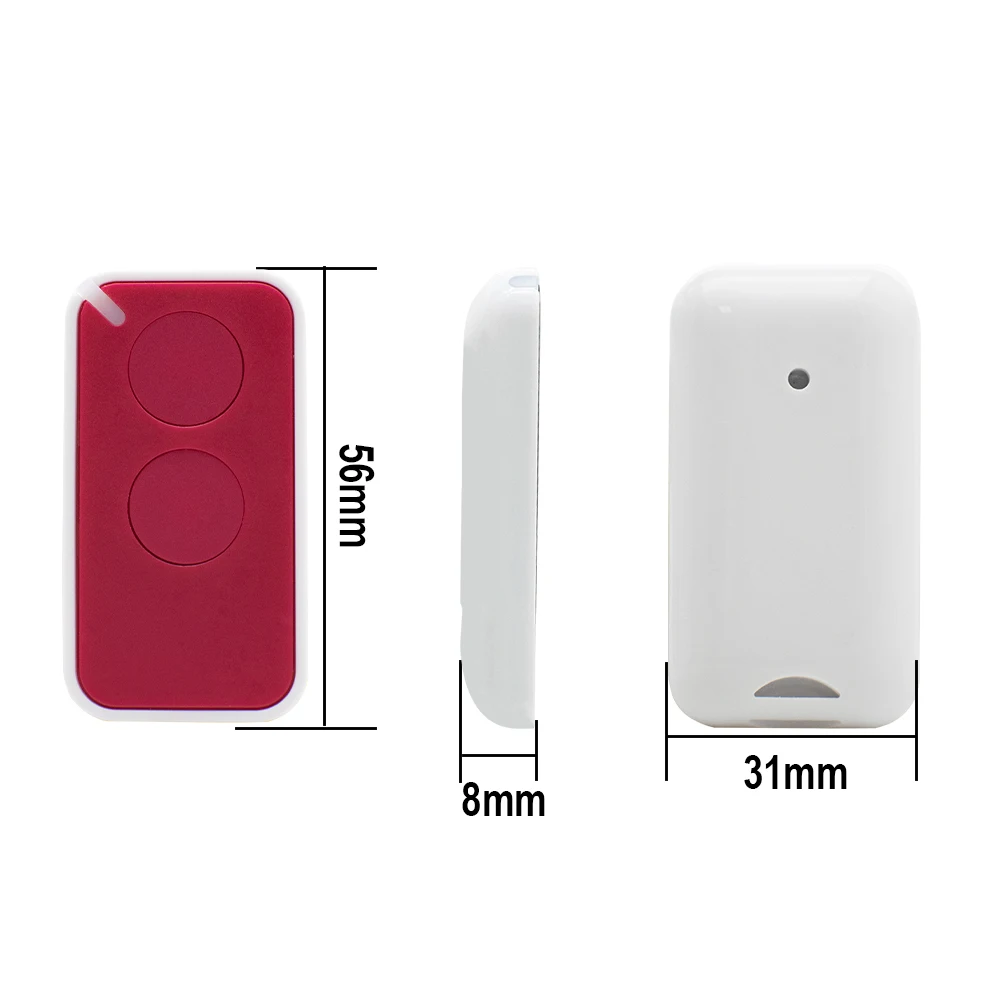 NICE ERA INTI 2 1 INTI2 INTI1 باب المرآب التحكم عن بعد 433.92 ميجا هرتز المتداول رمز بوابة فتاحة المفاتيح