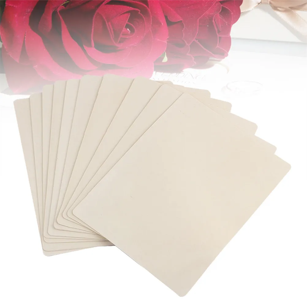 

8Pcs Blank Practice Skin 15x20cm Professional Tattoo Training Sheets Reusable Synthetic Skin for Needles Machines Outlining