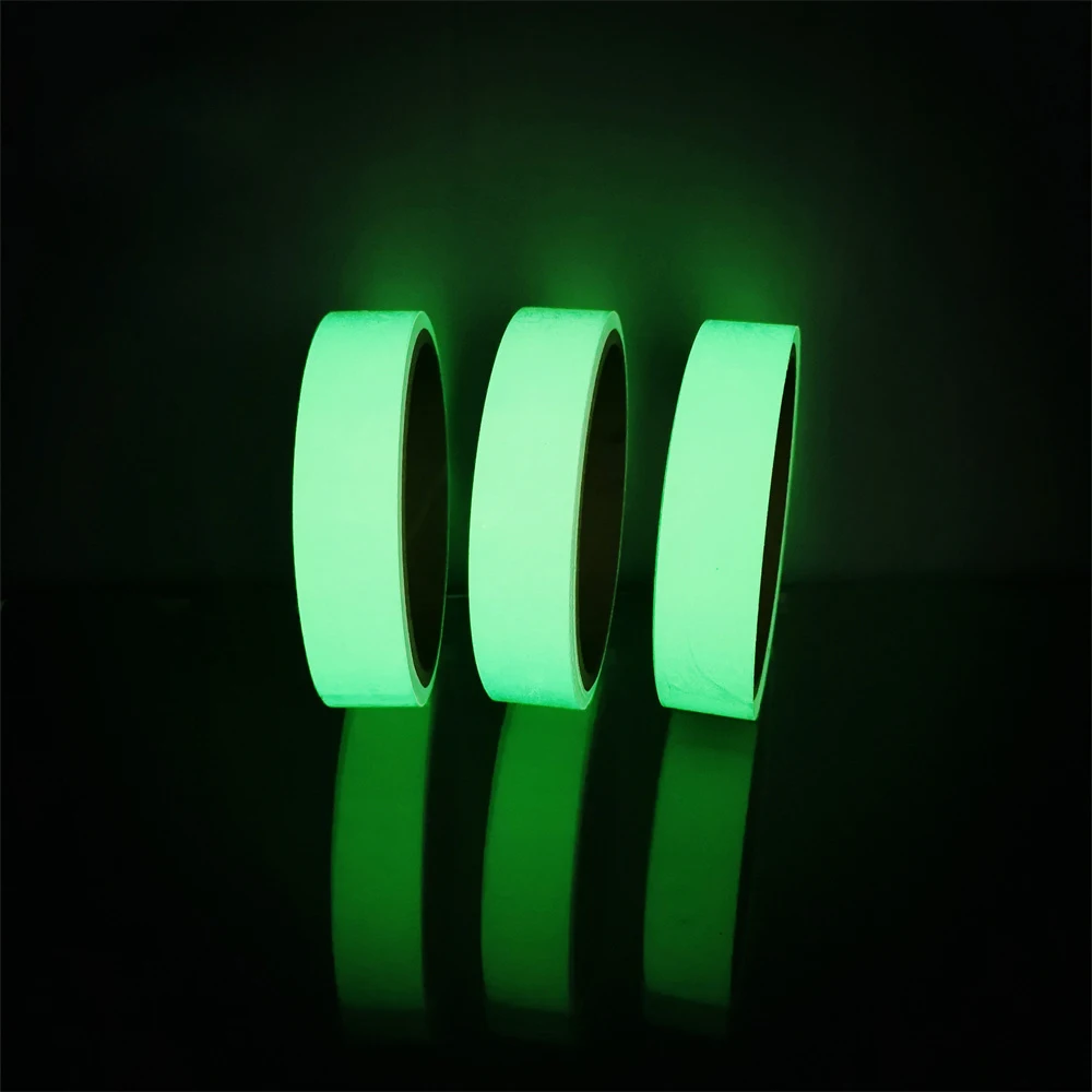 Self-adhesive Glow Tape Luminous Tape Emergency Logo In The Dark Safety Stickers Home Decor Party Stage Supplies Decorative